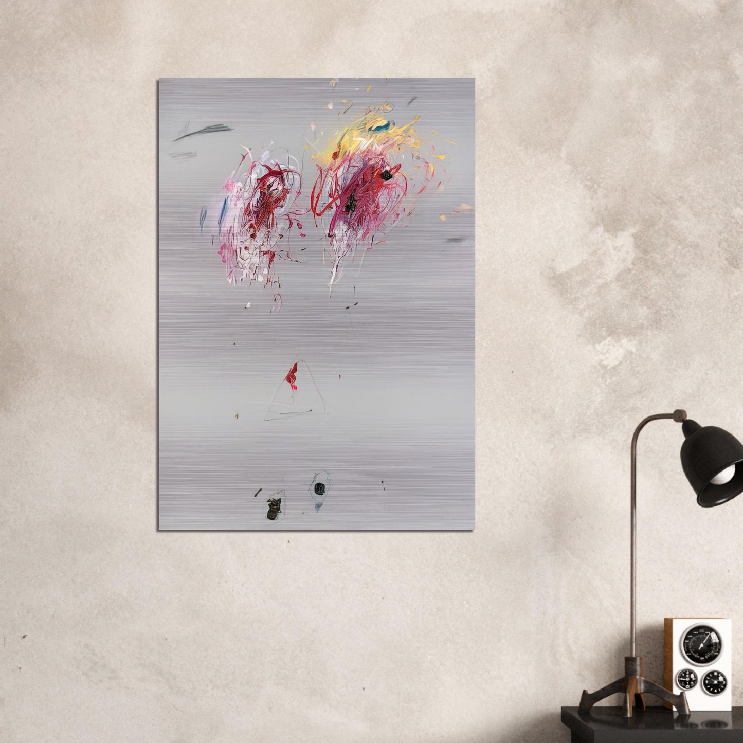Nine Discourses on Commodus, Part IV - Cy Twombly Brushed Aluminum Print - 70x100 cm / 28x40 inches | Cy Twombly Aluminum Print | Cy Twombly Prints