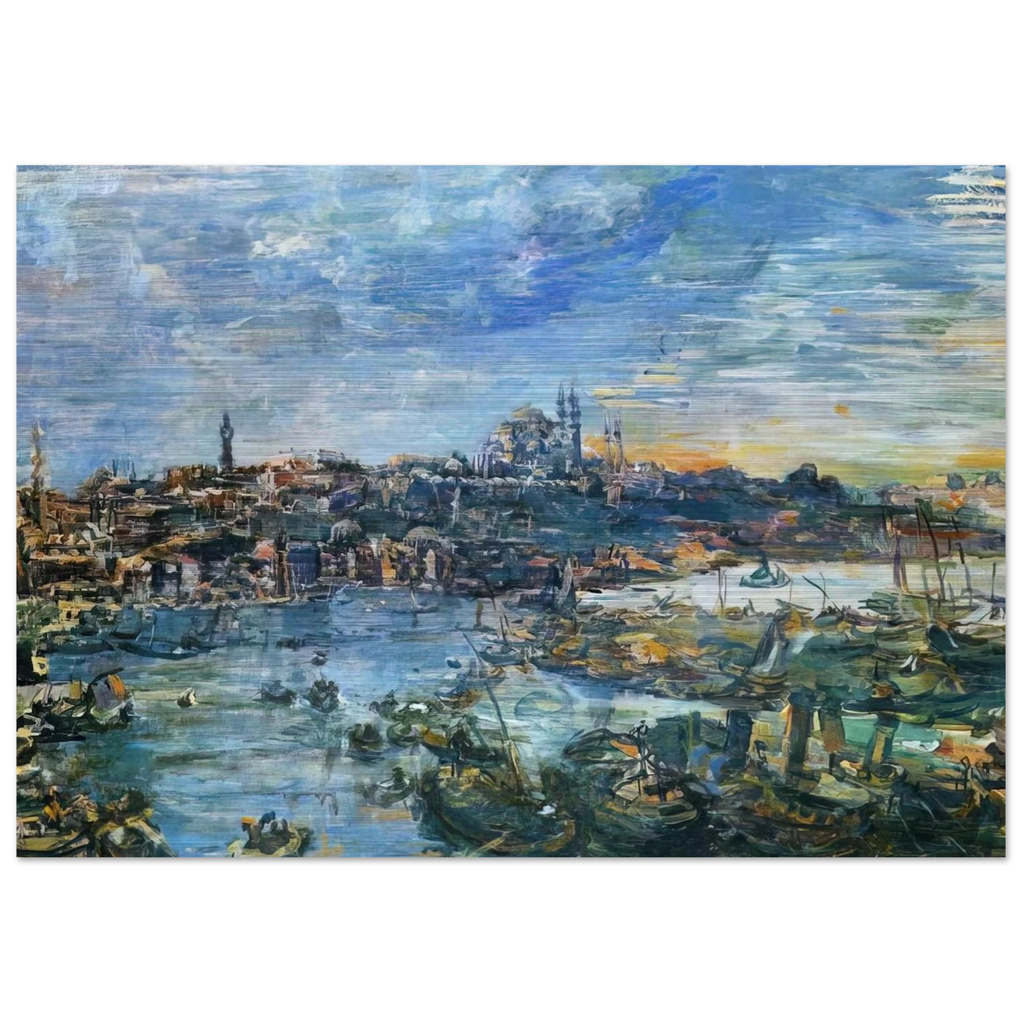 NOT_DETECTED_235883 - OSKAR KOKOSCHKA Brushed Aluminum Print - 70x100 cm / 28x40 inches | OSKAR KOKOSCHKA Aluminum Print | OSKAR KOKOSCHKA Prints