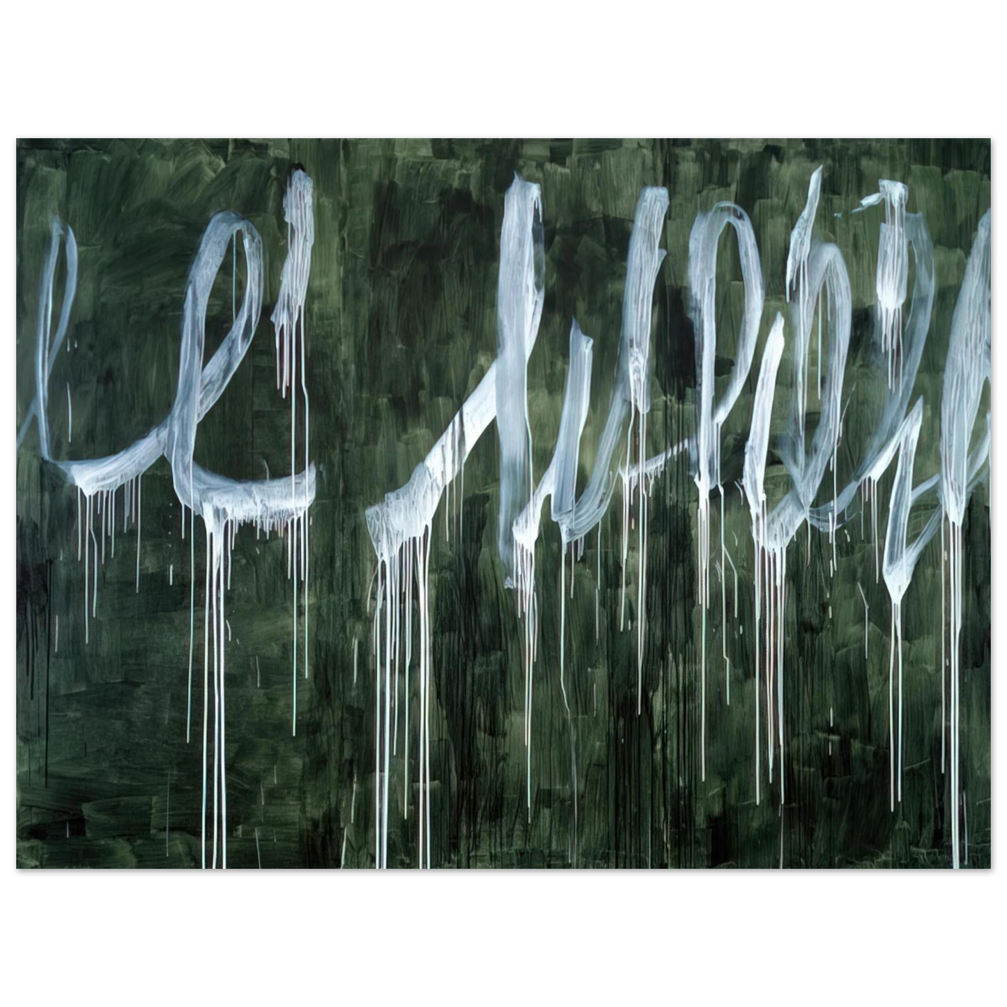 Cy Twombly - III Notes From Salalah  Note I   75x100 cm / 30x40inches Fine Art Poster
