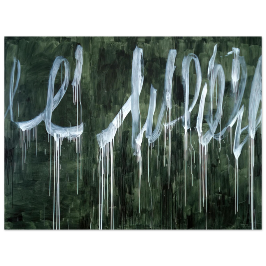 Cy Twombly - III Notes From Salalah  Note I   75x100 cm / 30x40inches Fine Art Poster