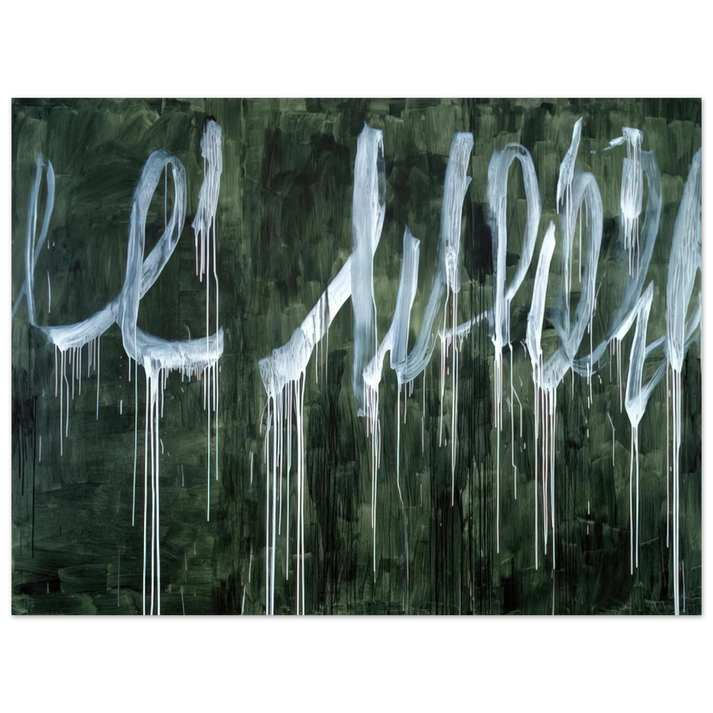 Cy Twombly - III Notes From Salalah  Note I   75x100 cm / 30x40inches Fine Art Poster