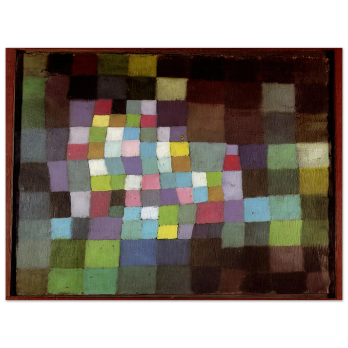 Paul Klee - ABSTRACTION WITH REFERENCE TO A FLOWERING TREE 1925  75x100 cm / 30x40inches Fine Art Poster