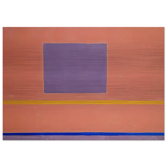Olivet Sun-Box #II - 1967 - Theodoros Stamos Brushed Aluminum Print - 70x100 cm / 28x40 inches | Theodoros Stamos Aluminum Print | Theodoros Stamos Prints