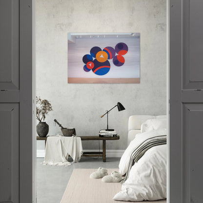 Constellation Twelve Circles - 1969 - Leon Polk Smith Brushed Aluminum Print - 70x100 cm / 28x40 inches | Leon Polk Smith Aluminum Print | Leon Polk Smith Prints