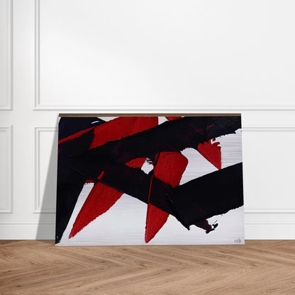 UNTITLED 2007 - Luis Feito Brushed Aluminum Print - 70x100 cm / 28x40 inches | Luis Feito Aluminum Print | Luis Feito Prints