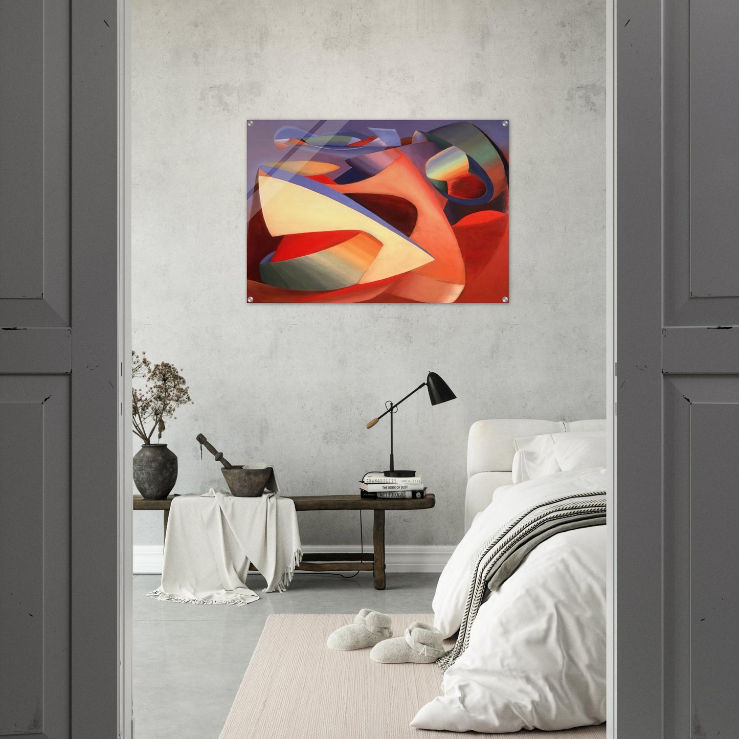 Lutte as Ciel - 1937 - John Ferren Acrylic Print - 70x100 cm / 28x40″ inches