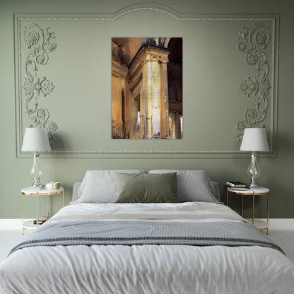 Roman Architecture - John Singer Sargent Brushed Aluminum Print - 70x100 cm / 28x40 inches | John Singer Sargent Aluminum Print | John Singer Sargent Prints