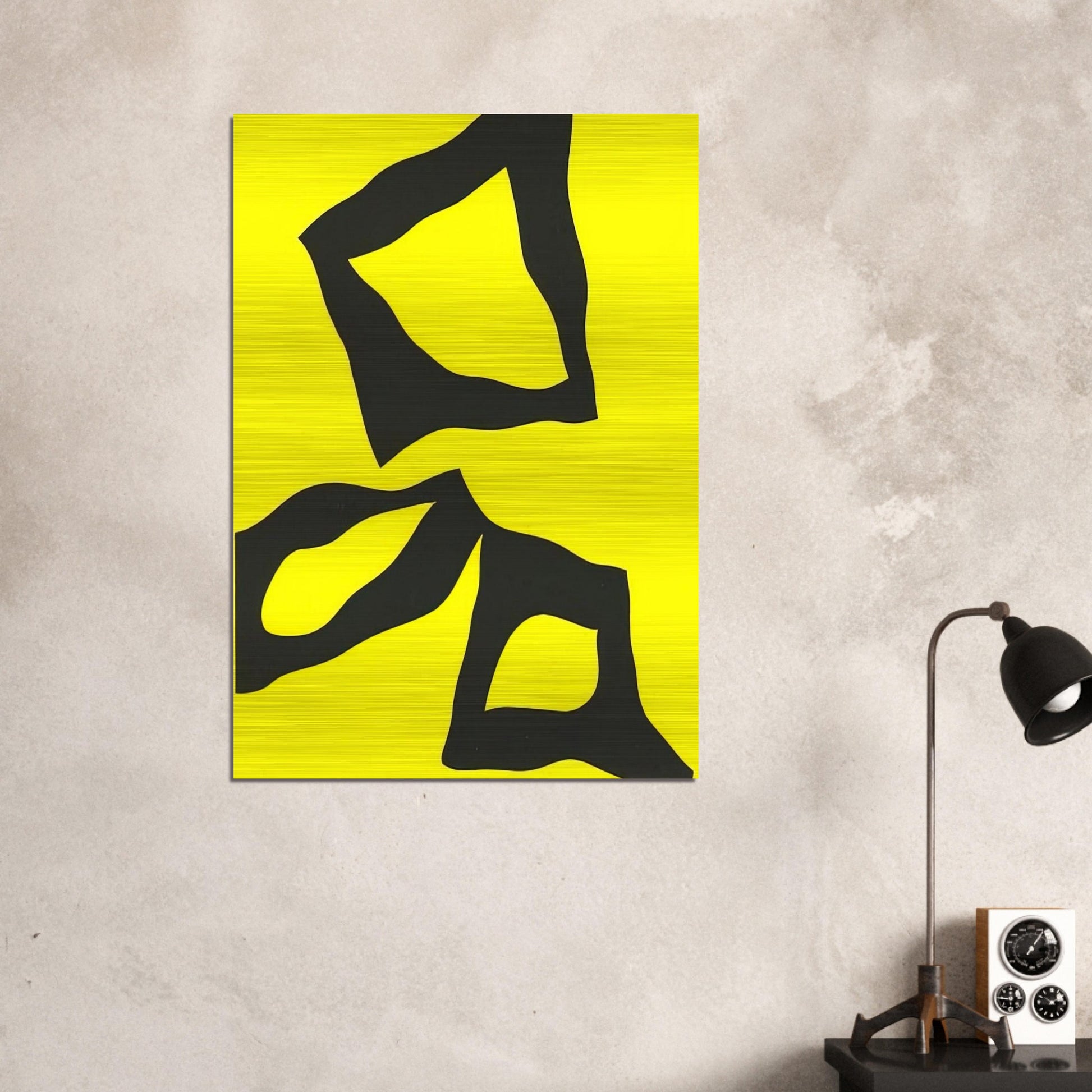 Hasard - Jean Arp Brushed Aluminum Print - 70x100 cm / 28x40 inches | Jean Arp Aluminum Print | Jean Arp Prints