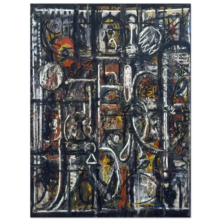 Richard Pousette-Dart - Palimpsest  75x100 cm / 30x40inches Fine Art Poster