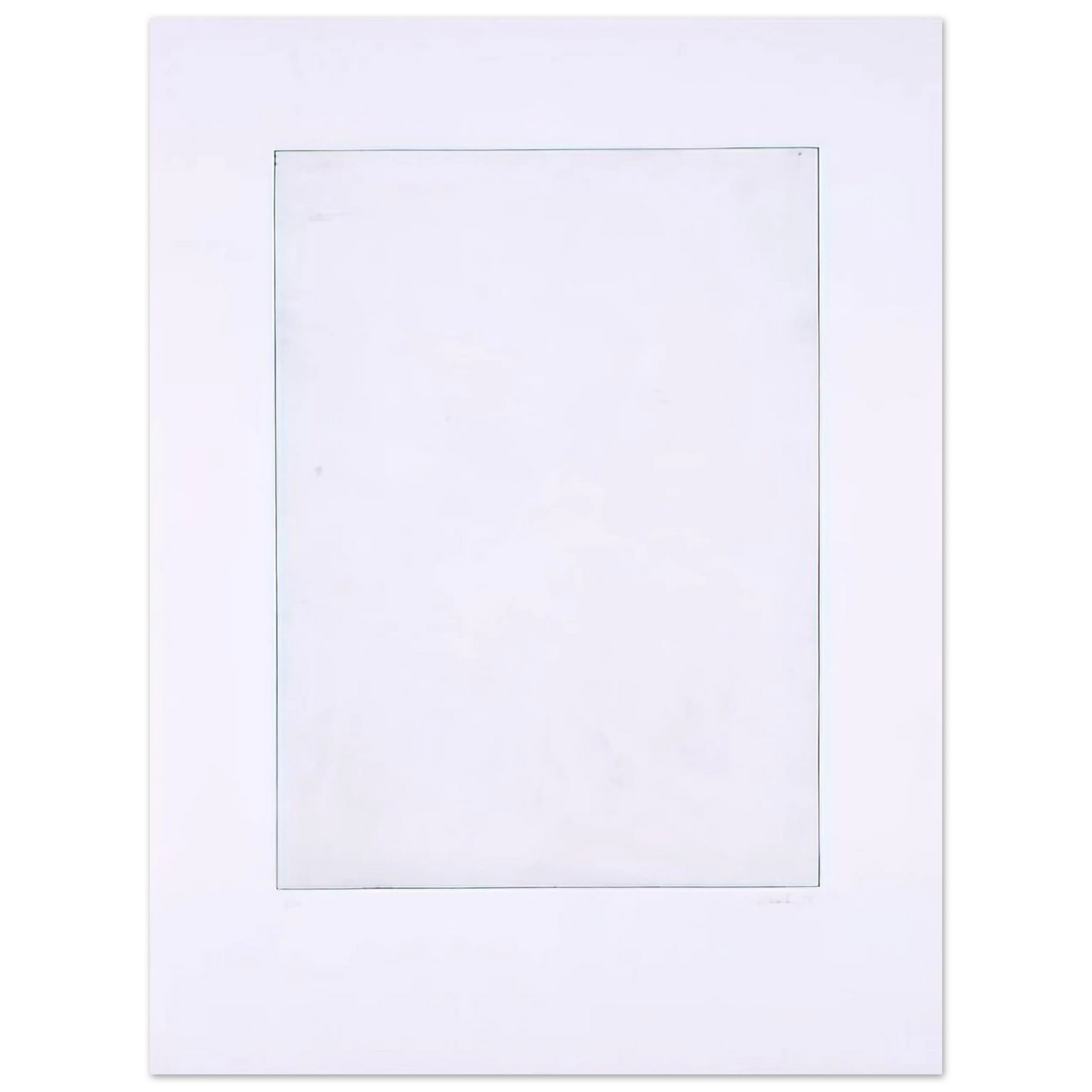 Brice Marden - Untitled e From Five Plates - 1973  75x100 cm / 30x40inches Fine Art Poster