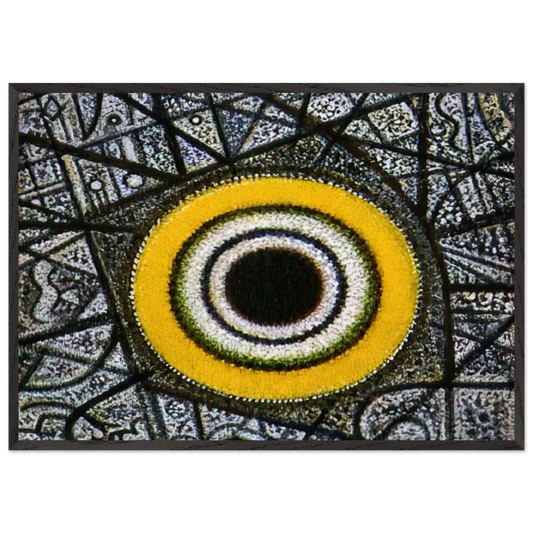 Now a Turning Orb - Richard Pousette-Dart 70x100 cm / 28x40 inches Framed Art Print – Black Wooden Frame