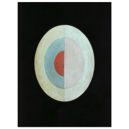 Hilma af Klint - THE SWAN NO 16 1915 Wall art - 13x18 cm / 5x7 Inches - Fine Art Poster - -