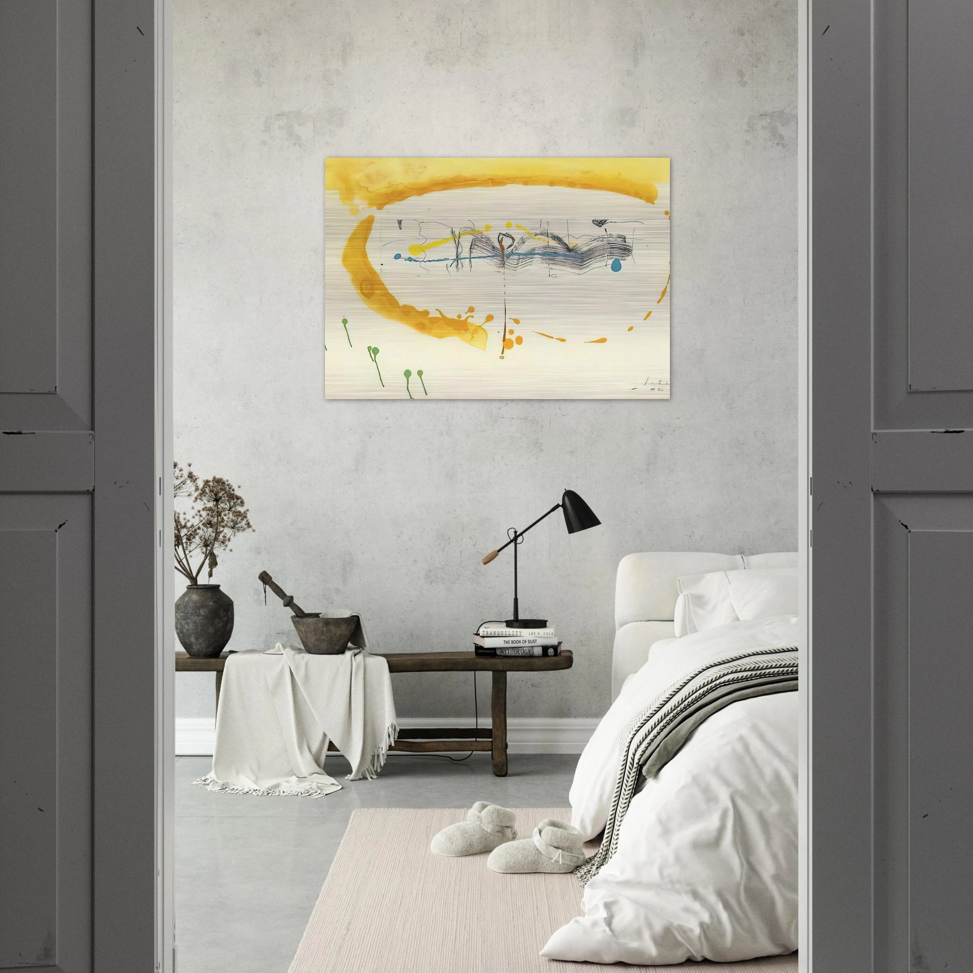 Making Music - 2000 - Helen Frankenthaler Brushed Aluminum Print - 70x100 cm / 28x40 inches | Helen Frankenthaler Aluminum Print | Helen Frankenthaler Prints