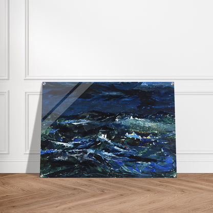 Sea - 1962 - Tove Jansson Acrylic Print - 70x100 cm / 28x40″ inches