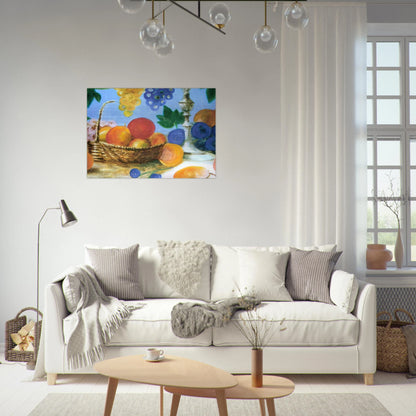 Still Life - Tarsila do Amaral Brushed Aluminum Print - 70x100 cm / 28x40 inches | Tarsila do Amaral Aluminum Print | Tarsila do Amaral Prints