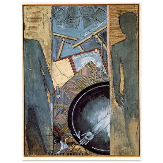 Jasper Johns - FALL  75x100 cm / 30x40inches Fine Art Poster