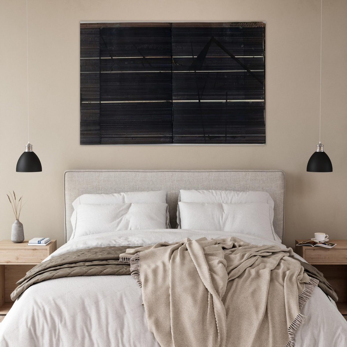 Diary pages - Minimalism - Nasreen Mohamedi Art Prints - 100x150 cm / 40x60″ inches | Nasreen Mohamedi Poster | Nasreen Mohamedi Prints