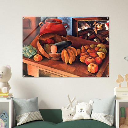 STILL LIFE WITH FRUIT 1913 - Moise Kisling Acrylic Print - 70x100 cm / 28x40″ inches