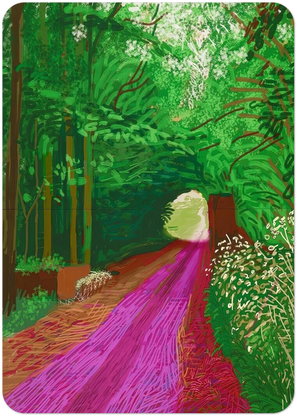 David Hockney By David Hockney Pack of 10 Post Cards | David Hockney Post Cards | A6 (10.5 x 14.8 cm) - 4.1 x 5.8 inches