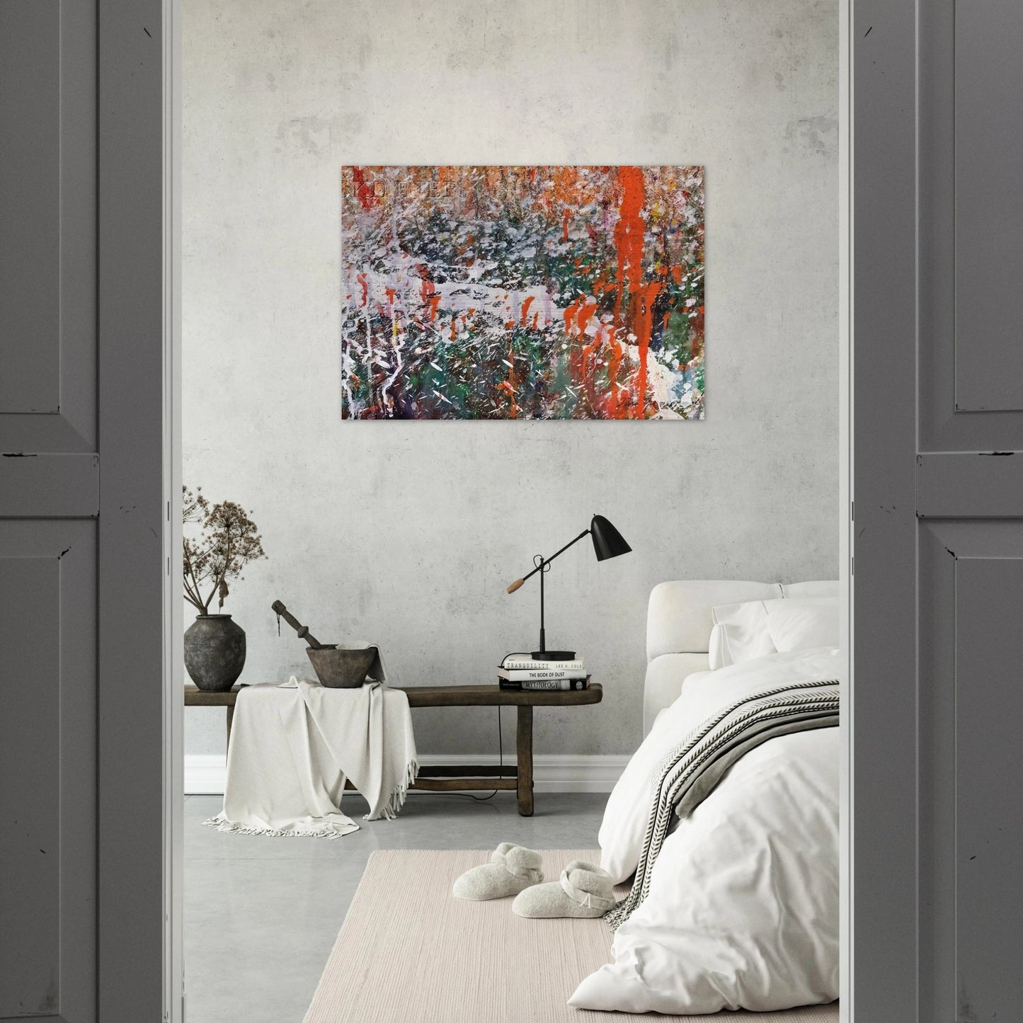 ABSTRACT COMPOSITION - Taro Yamamoto Brushed Aluminum Print - 70x100 cm / 28x40 inches | Taro Yamamoto Aluminum Print | Taro Yamamoto Prints