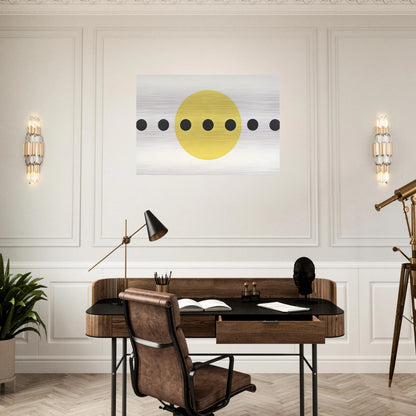 Time - 1952 - Alexander Liberman Brushed Aluminum Print - 70x100 cm / 28x40 inches | Alexander Liberman Aluminum Print | Alexander Liberman Prints
