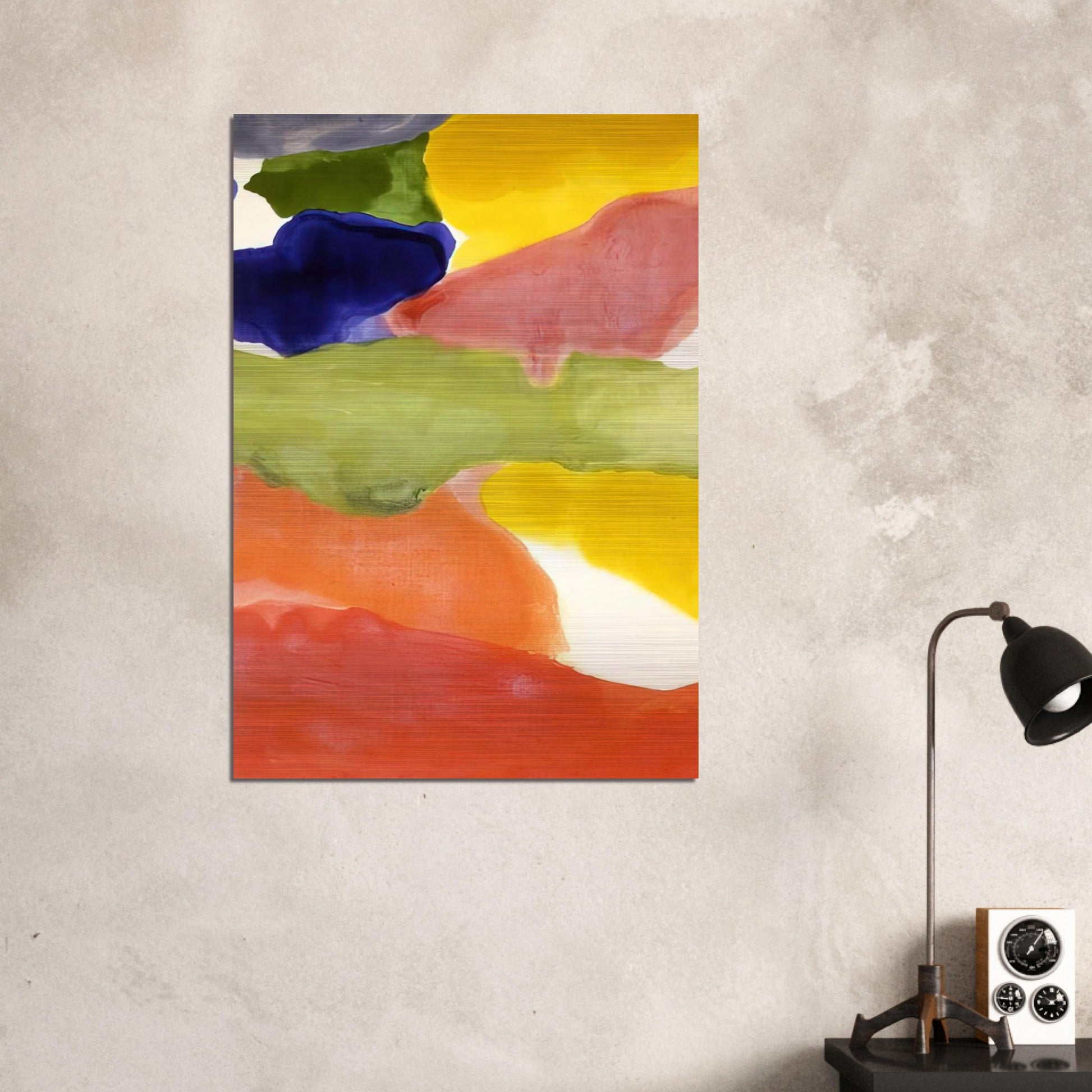 Tutti-Fruitti - 1966 - Helen Frankenthaler Brushed Aluminum Print - 70x100 cm / 28x40 inches | Helen Frankenthaler Aluminum Print | Helen Frankenthaler Prints