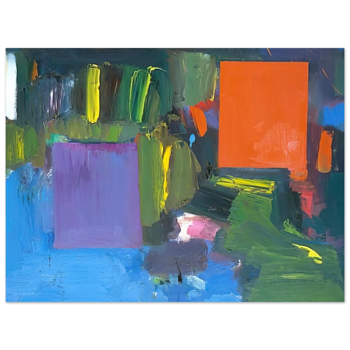 Hans Hofmann - Renate s Nantucket  75x100 cm / 30x40inches Fine Art Poster