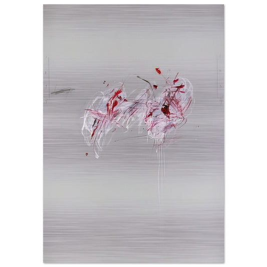 Nine Discourses on Commodus, Part II - Cy Twombly Brushed Aluminum Print - 70x100 cm / 28x40 inches | Cy Twombly Aluminum Print | Cy Twombly Prints