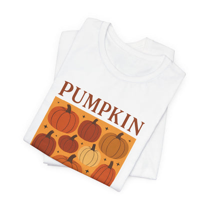 Camiseta de temporada de calabaza para mujer Boho Pumpkin