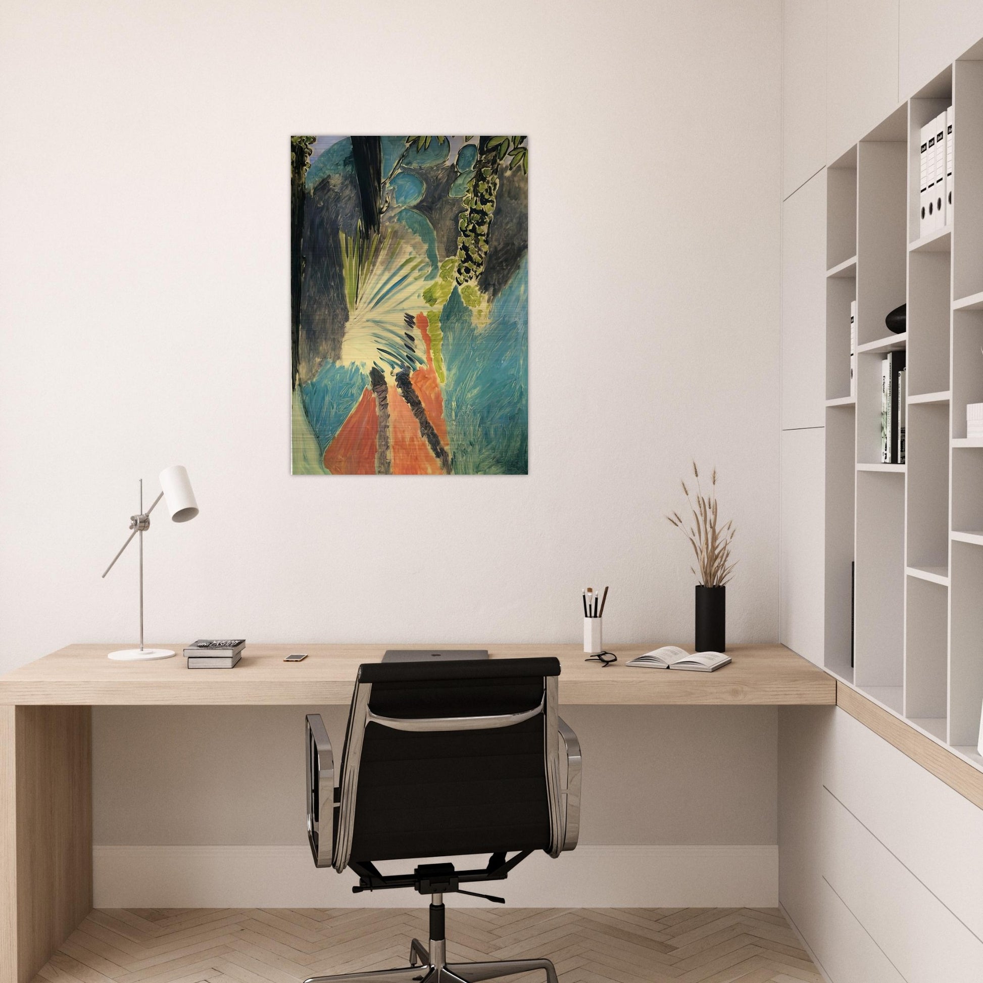 THE PALM 1912 - Henri Matisse Brushed Aluminum Print - 70x100 cm / 28x40 inches | Henri Matisse Aluminum Print | Henri Matisse Prints