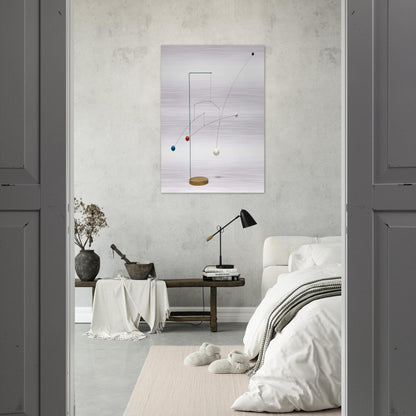 UNTITLED 1935 - Alexander Calder Brushed Aluminum Print - 70x100 cm / 28x40 inches | Alexander Calder Aluminum Print | Alexander Calder Prints