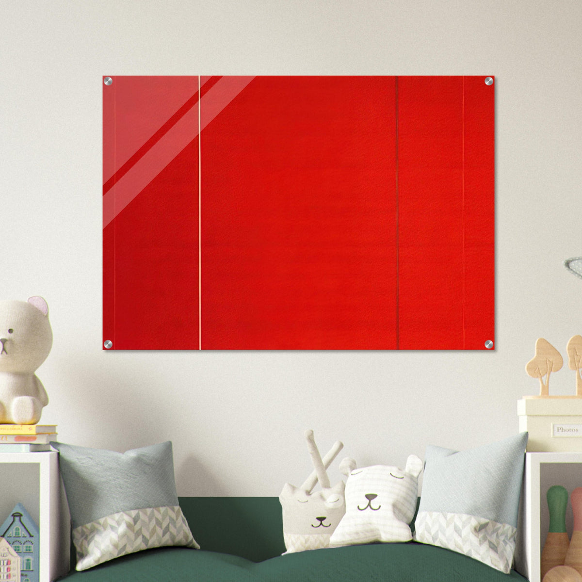 Vir Heroicus Sublimis - Barnett Newman Acrylic Print - 70x100 cm / 28x40″ inches