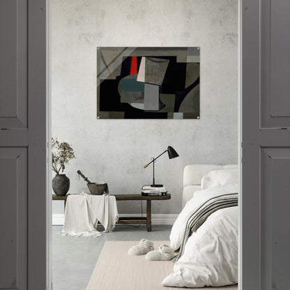 1934-6 painting - still life - 1936 - Ben Nicholson Acrylic Print - 70x100 cm / 28x40″ inches | Ben Nicholson Wall Art | Ben Nicholson Prints