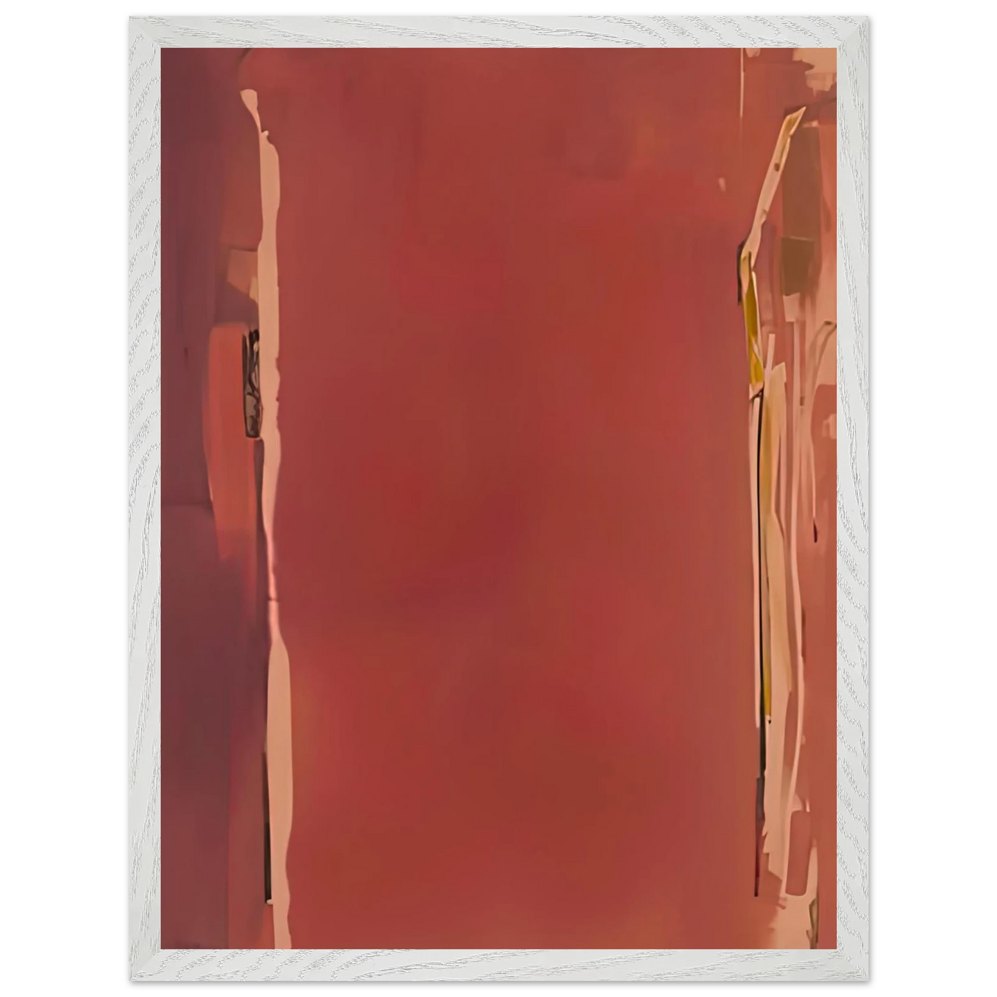 Helen Frankenthaler - Sentry, 1976- Wall Art - 21x29.7 cm / 8x12" - Premium Wooden Framed Poster With Fine Art Paper-canvas - Wood frame