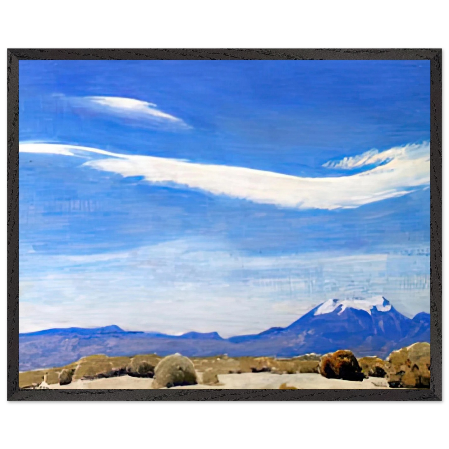 Maynard Dixon - THE CLOUD COACHELLA VALLEY CALIFORNIA 1940 Wall art - 50x70 cm / 20x28 inches - Fine Art Poster-canvas - -