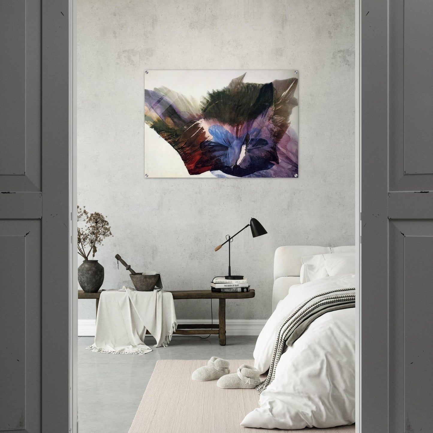Phenomena Over the Cusp - Paul Jenkins Acrylic Print - 70x100 cm / 28x40″ inches