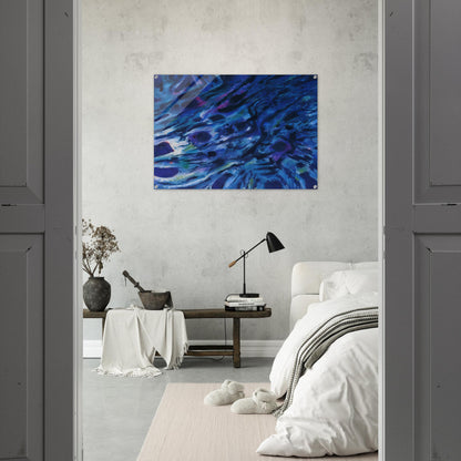 Eaux vives - 1979 - Alfred Manessier Acrylic Print - 70x100 cm / 28x40″ inches | Alfred Manessier Wall Art | Alfred Manessier Prints