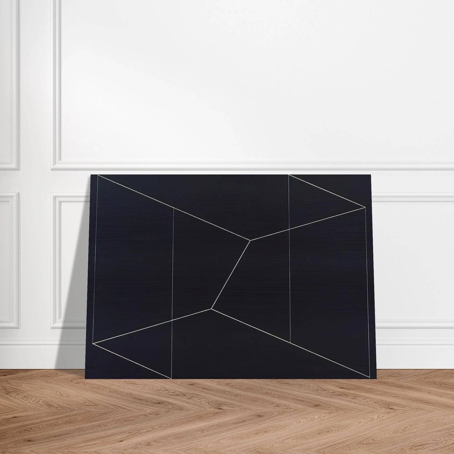 STRUCTURAL CONSTELLATION TO FERDINAND HODLER 1954 - Josef Albers Brushed Aluminum Print - 70x100 cm / 28x40 inches | Josef Albers Aluminum Print | Josef Albers Prints