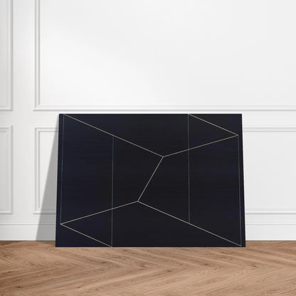 STRUCTURAL CONSTELLATION TO FERDINAND HODLER 1954 - Josef Albers Brushed Aluminum Print - 70x100 cm / 28x40 inches | Josef Albers Aluminum Print | Josef Albers Prints