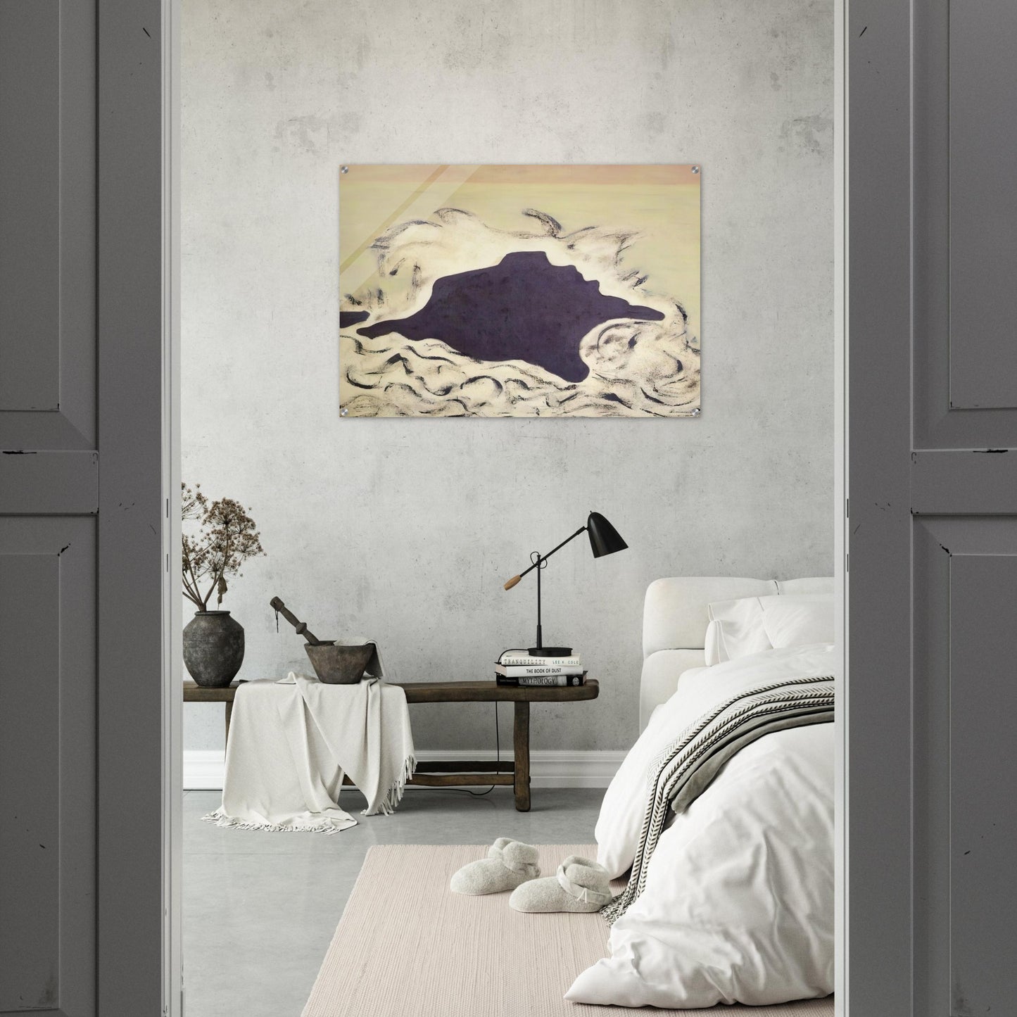 Advancing Sea - 1953 - Milton Avery Acrylic Print - 70x100 cm / 28x40″ inches