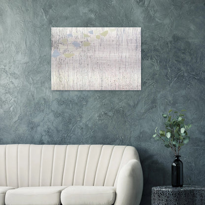 Pale colors on runs - Abstract Expressionism - Robert Goodnough Brushed Aluminum Print - 70x100 cm / 28x40 inches | Robert Goodnough Aluminum Print | Robert Goodnough Prints