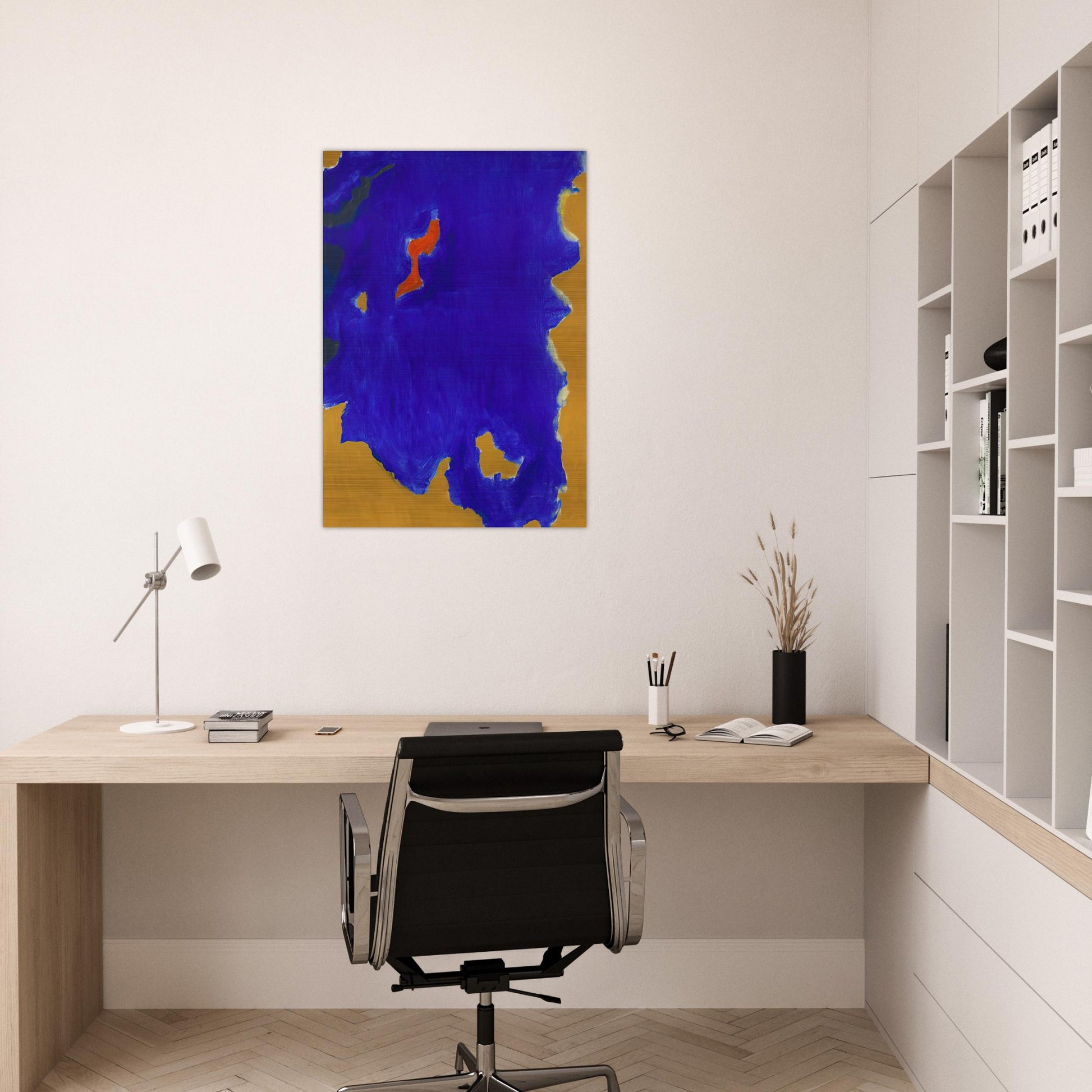 Moonlight, Maine - 1972 - Betty Parsons Brushed Aluminum Print - 70x100 cm / 28x40 inches | Betty Parsons Aluminum Print | Betty Parsons Prints