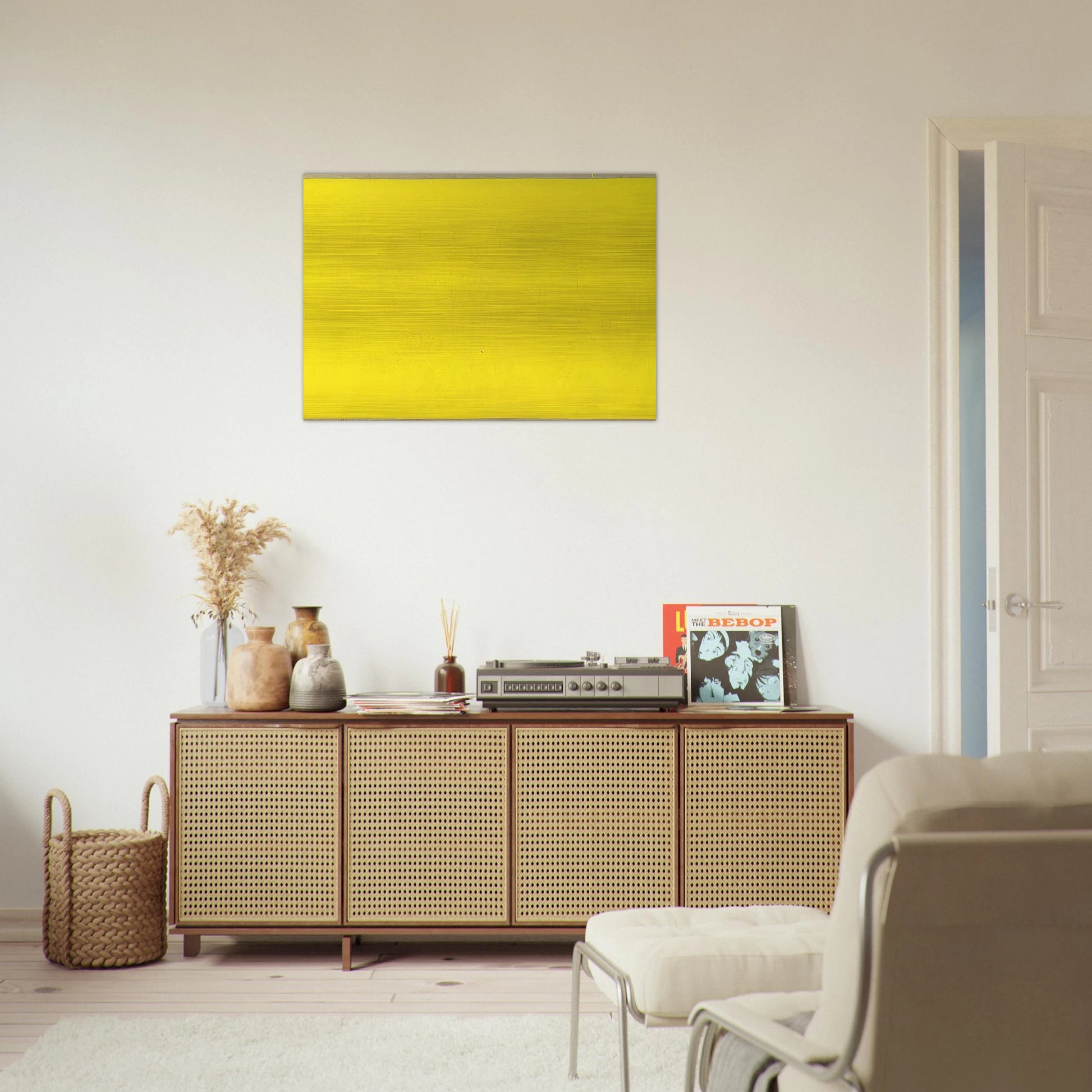 Untitled - 1963 - Mario Schifano Brushed Aluminum Print - 70x100 cm / 28x40 inches | Mario Schifano Aluminum Print | Mario Schifano Prints