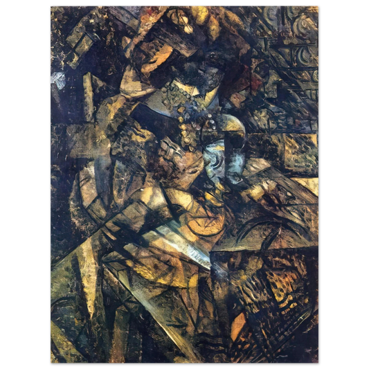 Carlo Carra - QUIRINAL STABLES  75x100 cm / 30x40inches Fine Art Poster