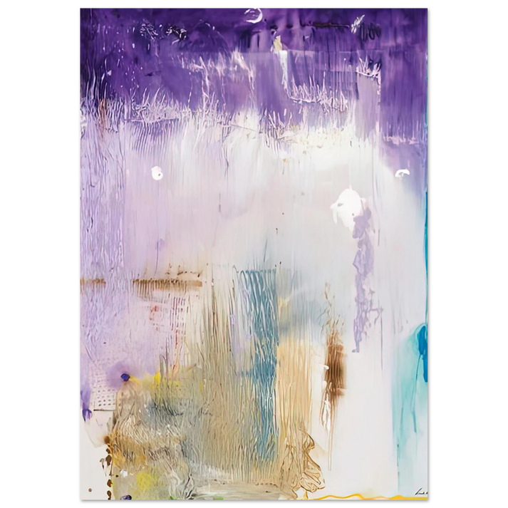 Helen Frankenthaler - Magnet, 1992- Wall Art - 60x80 cm / 24x32 inches - Premium Wooden Framed Poster With Fine Art Paper-canvas - Wood frame