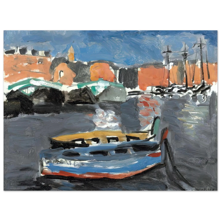 Henri Matisse - PORT DE MARSEILLE 1917  75x100 cm / 30x40inches Fine Art Poster