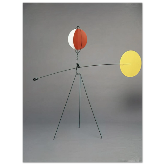 Alexander Calder - RED AND YELLOW VANE 1934 Fine Art Poster