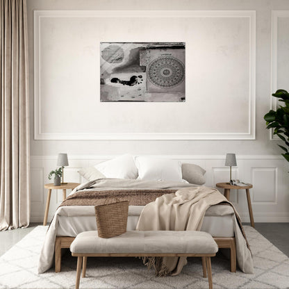 SHOULD LOVE COME FIRST 1951 - Robert Rauschenberg Acrylic Print - 70x100 cm / 28x40″ inches