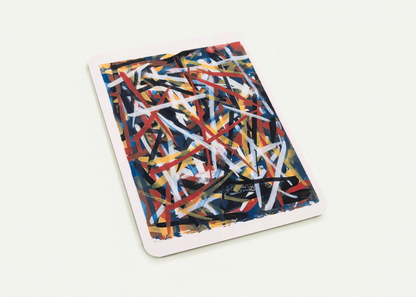Brushstrokes By Sol LeWitt Pack of 10 Post Cards | Sol LeWitt Post Cards | A6 (10.5 x 14.8 cm) - 4.1 x 5.8 inches