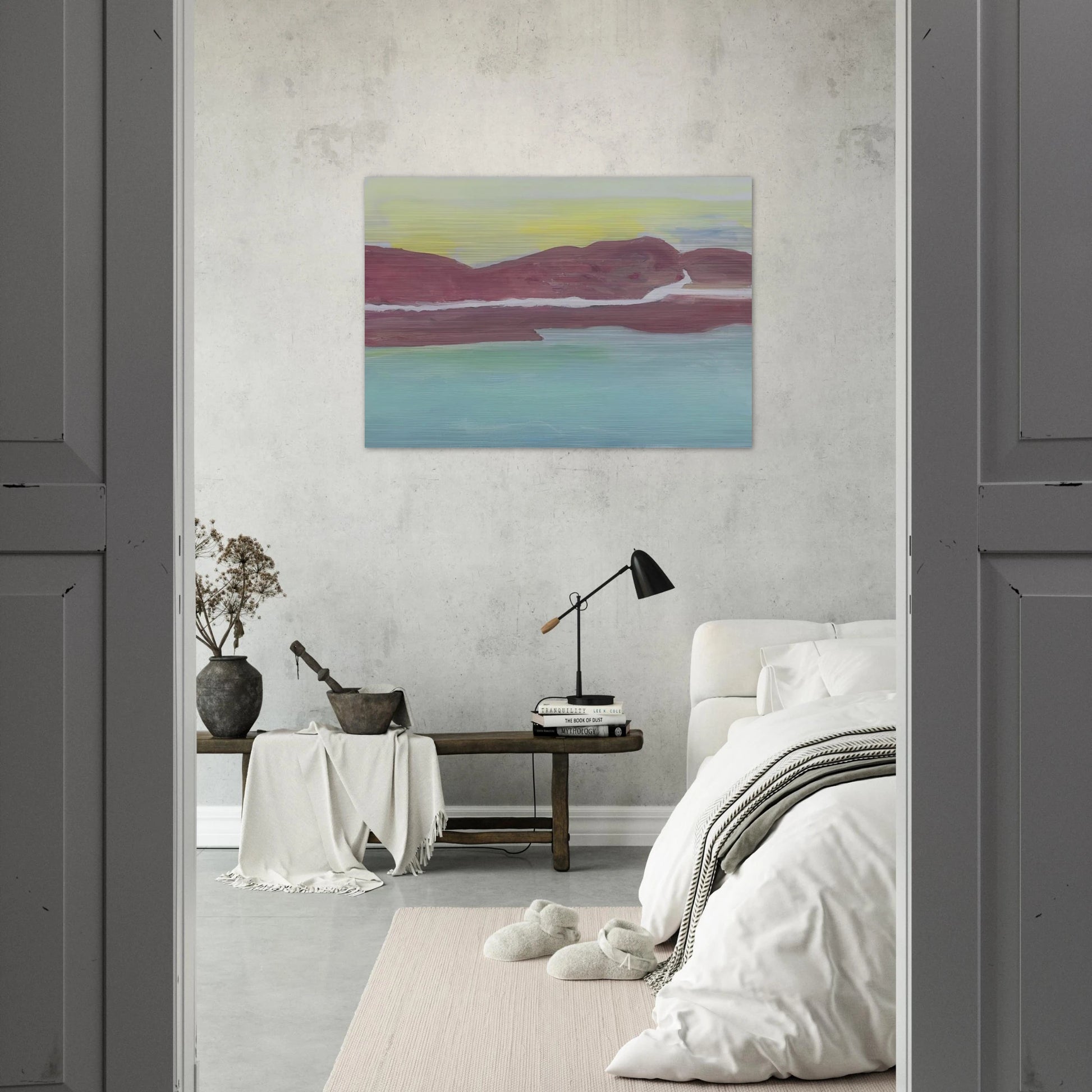 Untitled - 2005 - Raoul De Keyser Brushed Aluminum Print - 70x100 cm / 28x40 inches | Raoul De Keyser Aluminum Print | Raoul De Keyser Prints